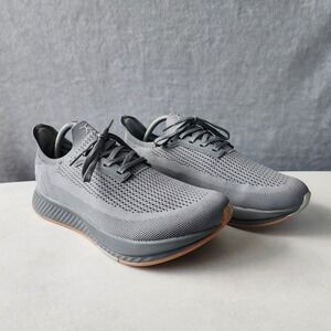 Flux Adapt Running Shoes Mens Size 9 Training Grey Knit Low Gym Sneakers W10.5